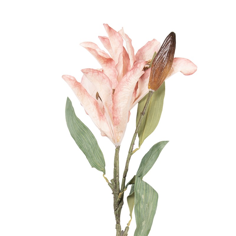 Clayre & Eef Kunstblume 88 cm Rosa Kunststoff