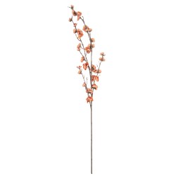 Clayre & Eef Fleur artificielle 120 cm Orange Plastique