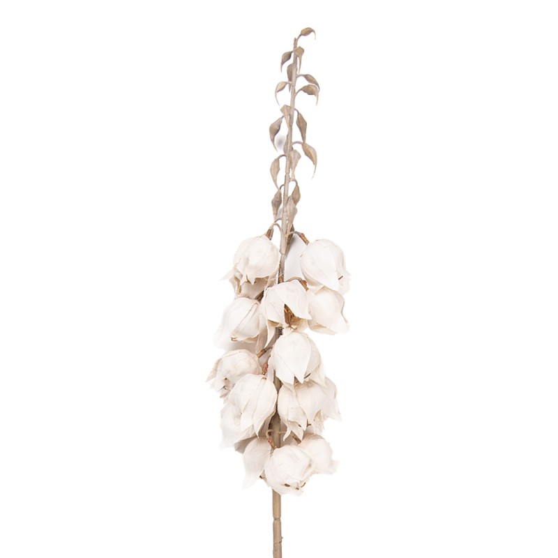 Clayre & Eef Fiore artificiale 100 cm Bianco Plastica