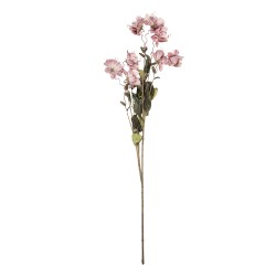 Clayre & Eef Fleur artificielle 120 cm Rose Plastique