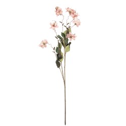 Clayre & Eef Fleur artificielle 120 cm Rose Plastique