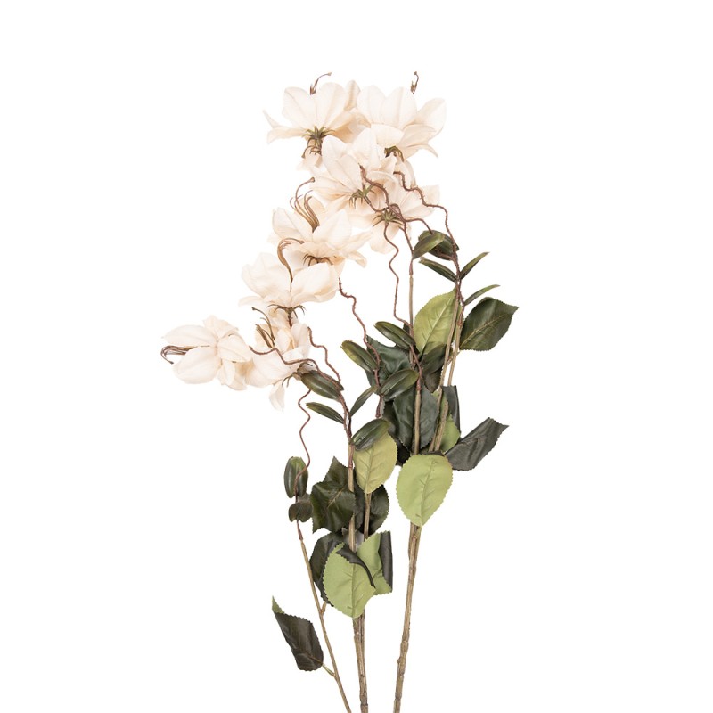 Clayre & Eef Kunstbloem 120 cm Wit Kunststof