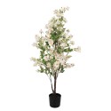 Clayre & Eef Plante artificielle 20x25x105 cm Blanc Plastique