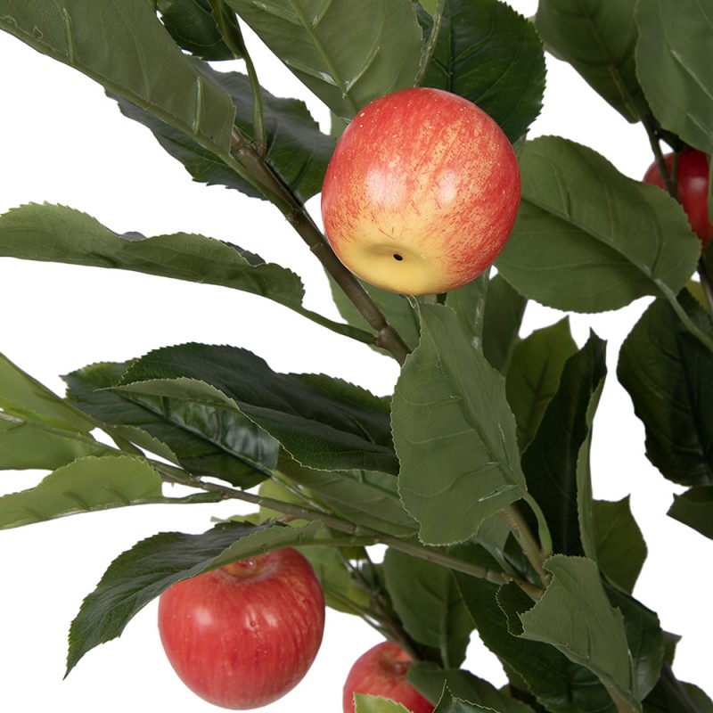 Clayre & Eef Kunstboom Appel 30x30x150 cm Groen Kunststof