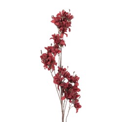 Clayre & Eef Kunstbloem 120 cm Rood Kunststof