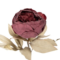 Clayre & Eef Kunstbloem 62 cm Rood Kunststof