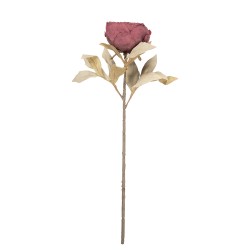 Clayre & Eef Kunstbloem 62 cm Rood Kunststof