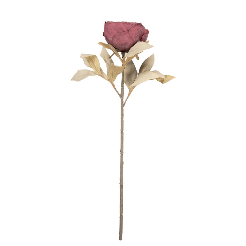 Clayre & Eef Kunstbloem 62 cm Rood Kunststof