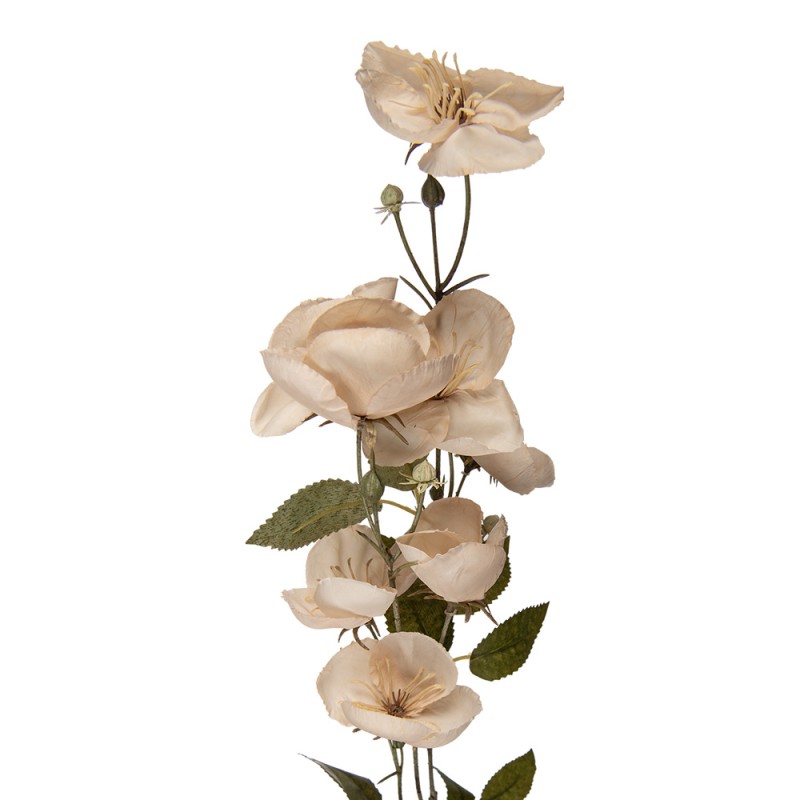 Clayre & Eef Kunstbloem 80 cm Wit Kunststof