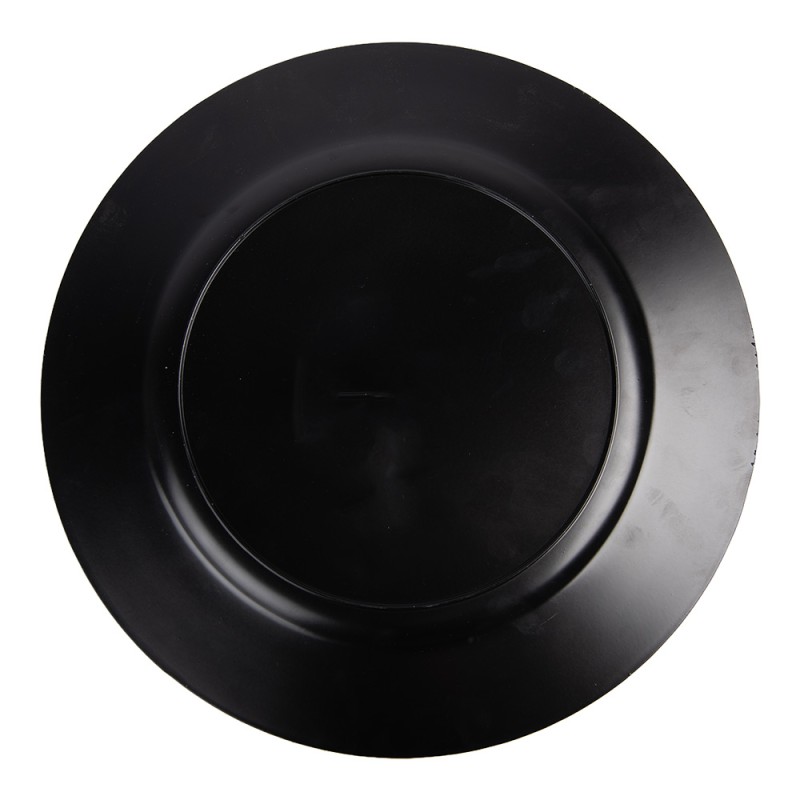 Clayre & Eef Sottopiatto Ø 33 cm Bianco Plastica