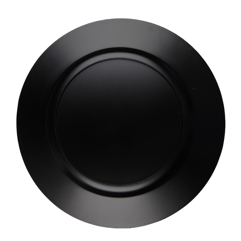 Clayre & Eef Sottopiatto Ø 33 cm Bianco Plastica