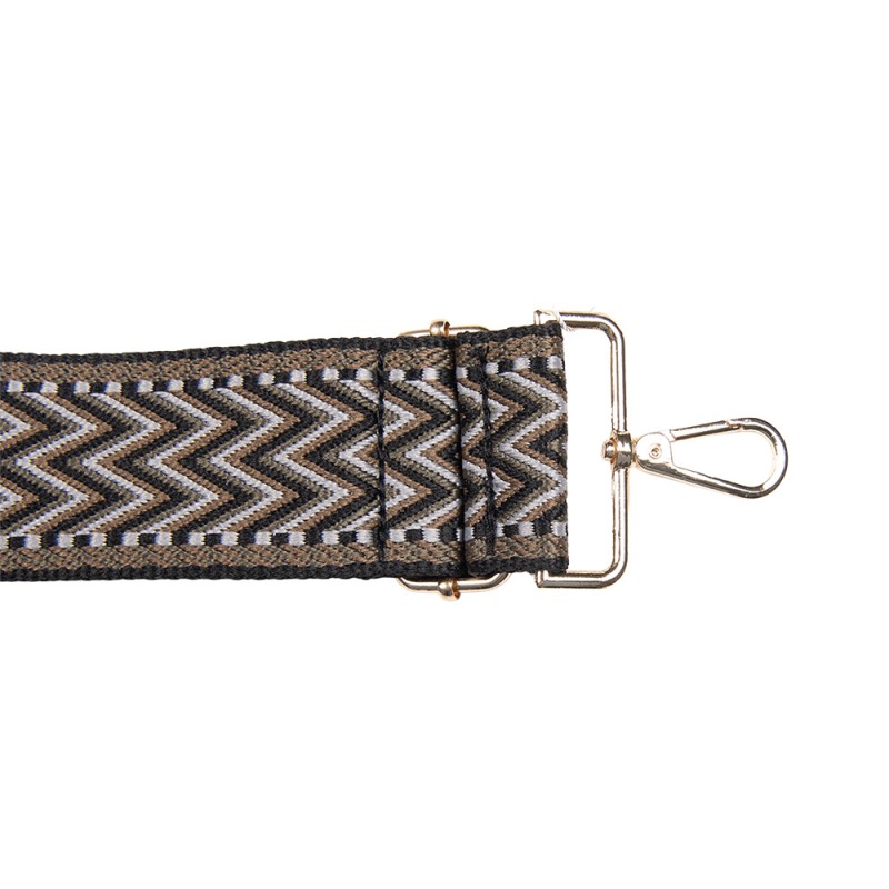 Juleeze Sangle de sac 5x140 cm Noir Synthétique