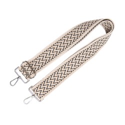 Juleeze Sangle de sac 5x140 cm Beige Synthétique