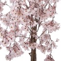 Clayre & Eef Albero artificiale di fiori di pesco 30x30x120 cm Rosa Plastica