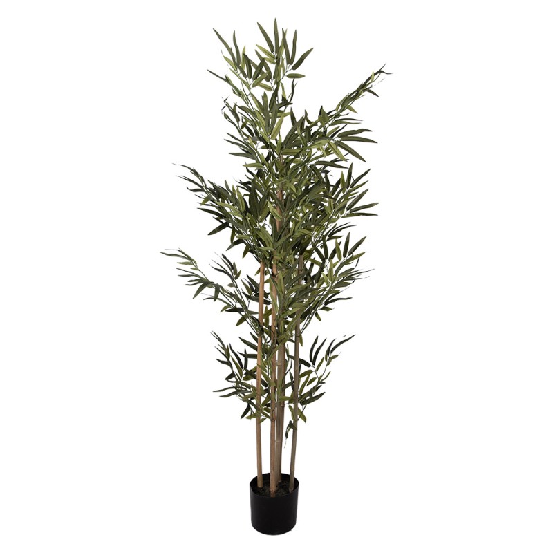 Clayre & Eef Artificial Plant Bamboo 30x30x160 cm Green Plastic