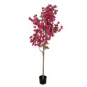 Clayre & Eef Bougainvillier Artificiel 40x40x180 cm Rose Plastique
