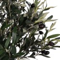 Clayre & Eef Artificial Olive Tree 45x45x120 cm Green Plastic