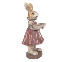 Clayre & Eef Decorative Figurine Rabbit 10x8x20 cm Beige Plastic