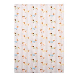 Clayre & Eef Asciugamani da cucina 50x70 cm Beige Cotone