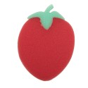 Clayre & Eef Éponge de bain Fraises 13x3x10 cm Rouge Synthétique