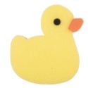 Clayre & Eef Éponge de bain Canard 12x3x11 cm Jaune Synthétique