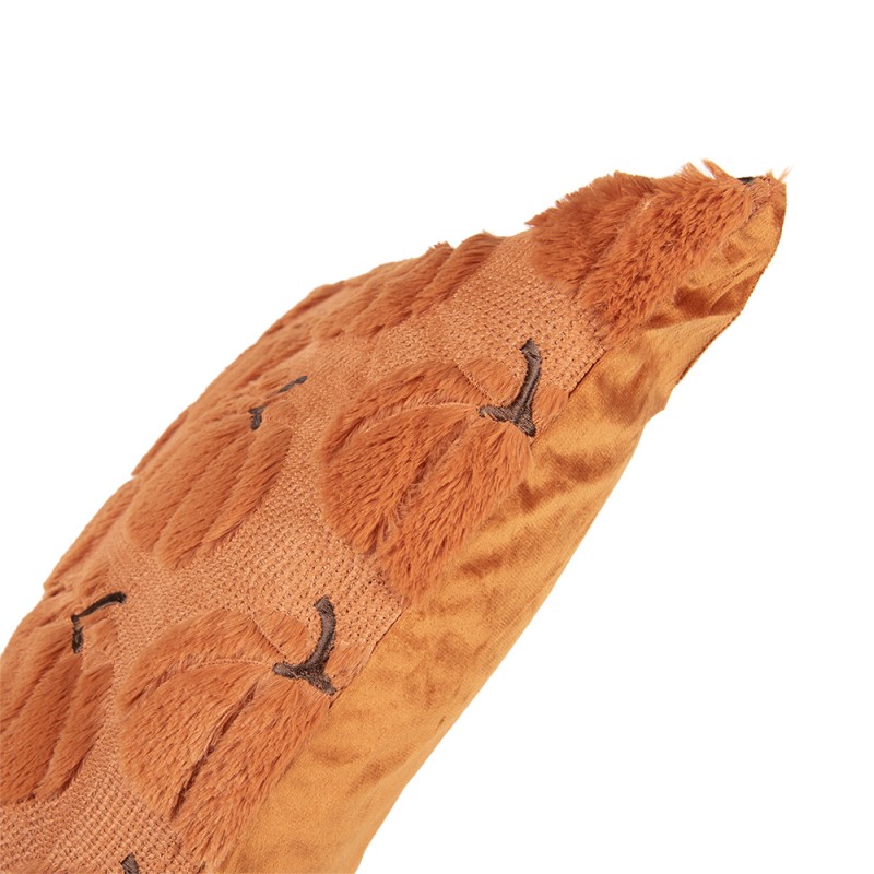 Clayre & Eef Coussin 45x45 cm Orange Synthétique
