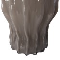 Clayre & Eef Vase Ø 19x25 cm Grau Glas