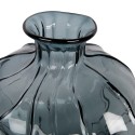 Clayre & Eef Vaso Ø 26x31 cm Blu Vetro
