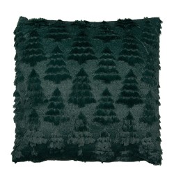 Clayre & Eef Cuscino decorativo 45x45 cm Verde Sintetico