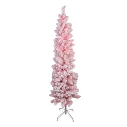 Clayre & Eef Albero artificiale Albero di Natale 30x30x120 cm Rosa Plastica