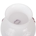 Clayre & Eef Vase Ø 13x16 cm White Glass