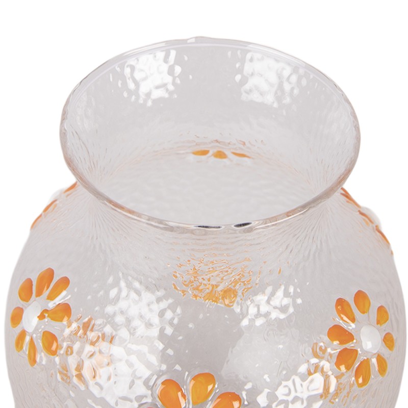 Clayre & Eef Vase Ø 13x16 cm Transparent Glass