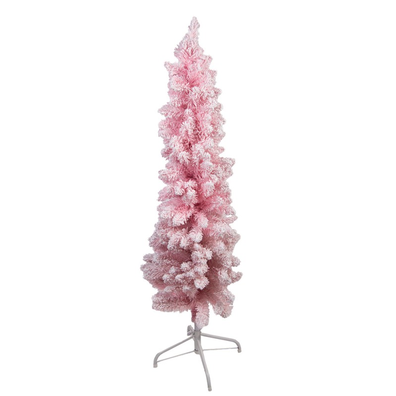 Clayre & Eef Kunstboom Kerstboom 40x40x150 cm Roze Kunststof