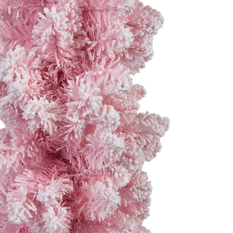 Clayre & Eef Kunstboom Kerstboom 40x40x150 cm Roze Kunststof