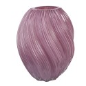 Clayre & Eef Vase Ø 17x21 cm Purple Glass