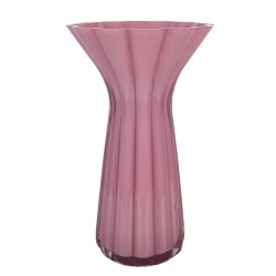Clayre & Eef Vase Ø 14x23 cm Pink Glass