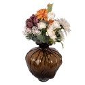Clayre & Eef Vase Ø 26x31 cm Brown Glass