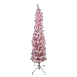 Clayre & Eef Albero artificiale Albero di Natale 50x50x180 cm Rosa Plastica