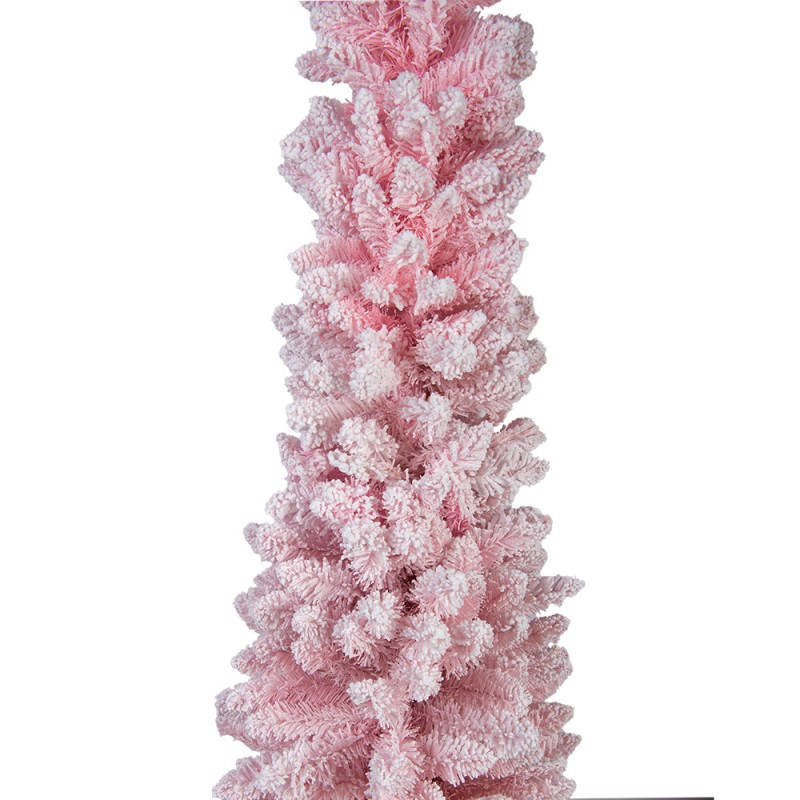 Clayre & Eef Albero artificiale Albero di Natale 50x50x180 cm Rosa Plastica