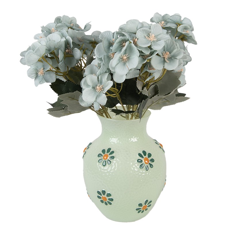 Clayre & Eef Vase Ø 13x16 cm Green Glass