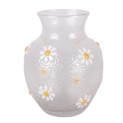 Clayre & Eef Vase Ø 13x16 cm Transparent Glass