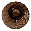 Clayre & Eef Vase Ø 19x21 cm Brown Glass