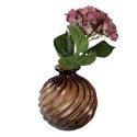 Clayre & Eef Vase Ø 19x21 cm Brown Glass