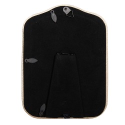 Clayre & Eef Cornice per foto 10x15 cm Color oro Plastica