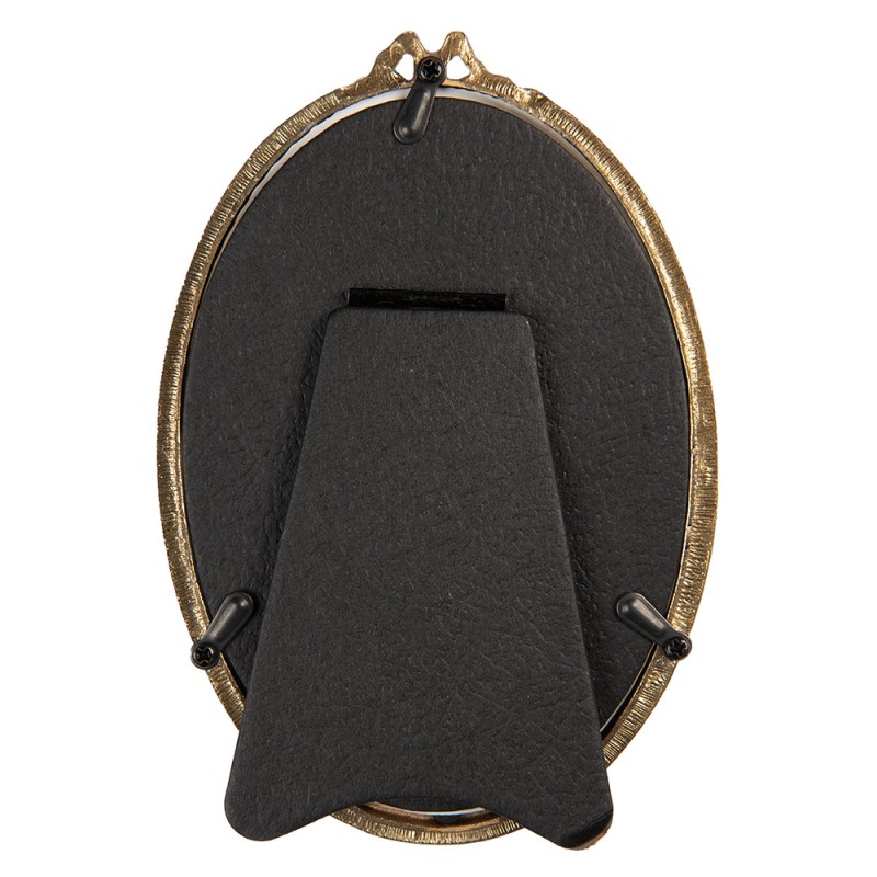 Clayre & Eef Cadre photo 9x13 cm Couleur or Plastique