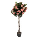Clayre & Eef Plante artificielle Rose 120 cm Rose Plastique