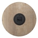 Clayre & Eef Wanduhr Ø 46x5 cm Braun MDF