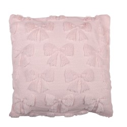 Clayre & Eef Decorative Cushion 45x45 cm Pink Synthetic