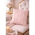 Clayre & Eef Decorative Cushion 45x45 cm Pink Synthetic