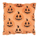 Clayre & Eef Coussin 45x45 cm Orange Synthétique